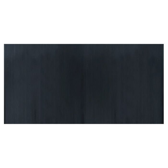 Covor dreptunghiular, gri, 100x200 cm, bambus - WALTI WALTI