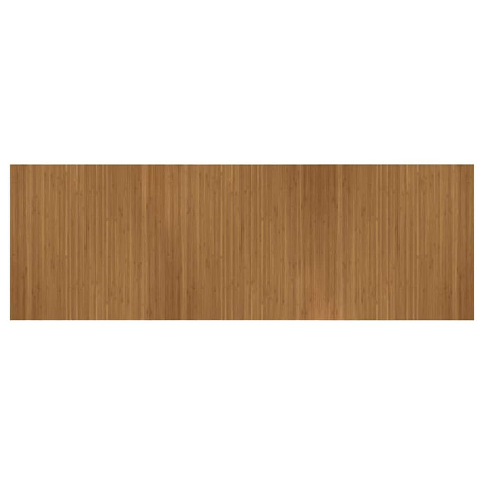 Covor dreptunghiular, maro, 100x300 cm, bambus - WALTI WALTI