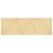 Covor dreptunghiular, natural deschis, 100x300 cm, bambus - WALTI WALTI