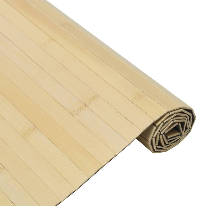 Covor dreptunghiular, natural deschis, 100x300 cm, bambus - WALTI WALTI