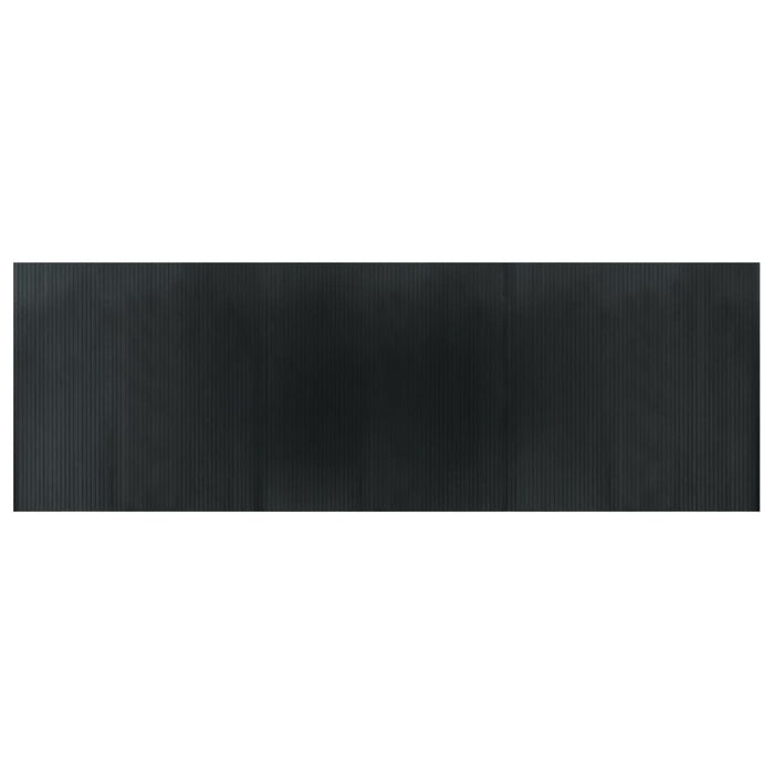 Covor dreptunghiular, gri, 100x300 cm, bambus - WALTI WALTI