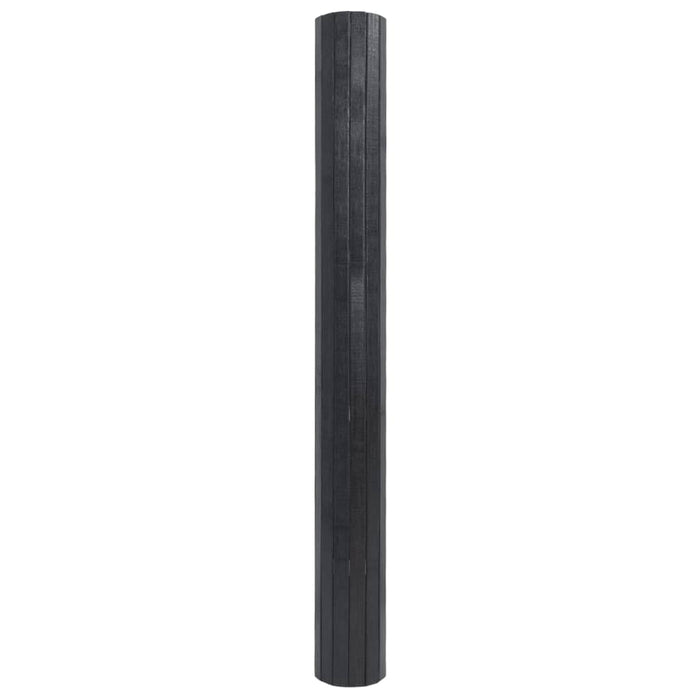 Covor dreptunghiular, gri, 100x300 cm, bambus - WALTI WALTI