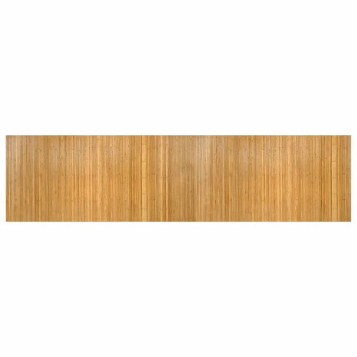 Covor dreptunghiular, natural, 100x400 cm, bambus WALTI