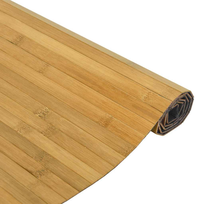 Covor dreptunghiular, natural, 100x400 cm, bambus WALTI