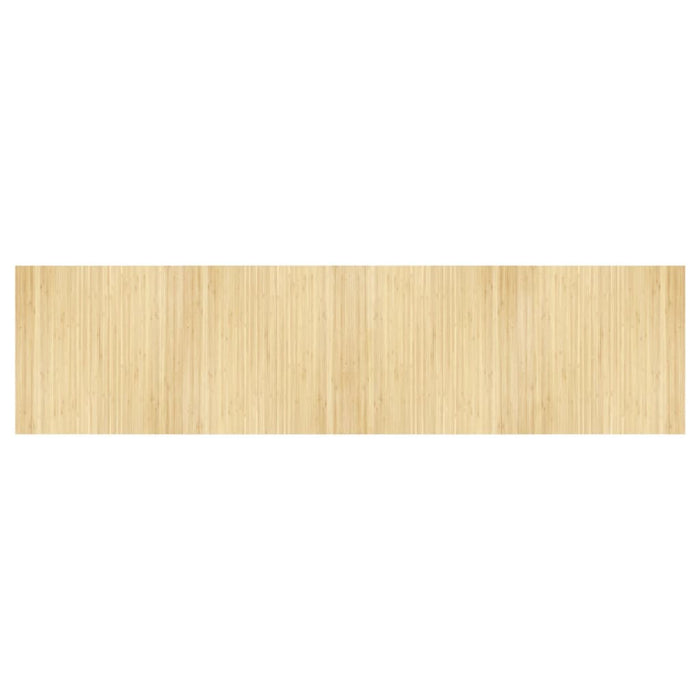 Covor dreptunghiular, natural deschis, 100x400 cm, bambus - WALTI WALTI