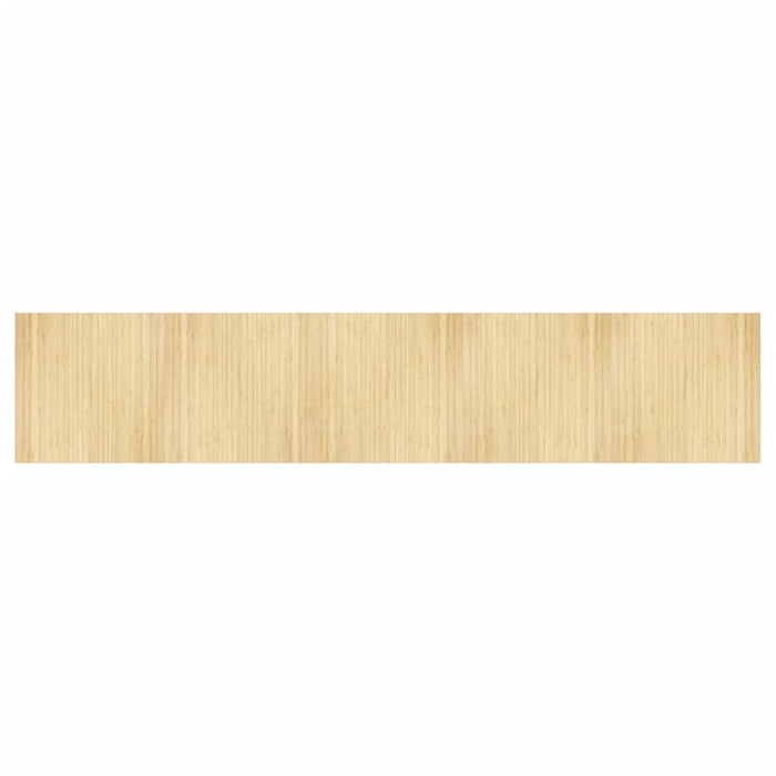 Covor dreptunghiular, natural deschis, 100x500 cm, bambus - WALTI WALTI