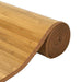 Covor dreptunghiular, natural, 60x100 cm, bambus - WALTI WALTI