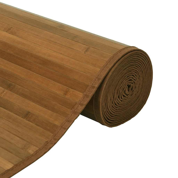 Covor dreptunghiular, maro, 60x100 cm, bambus - WALTI WALTI