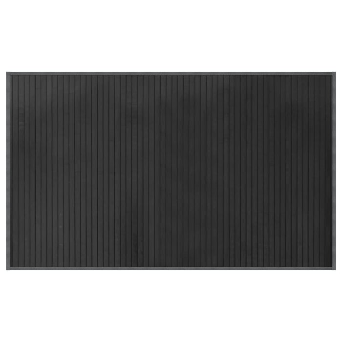 Covor dreptunghiular, gri, 60x100 cm, bambus - WALTI WALTI