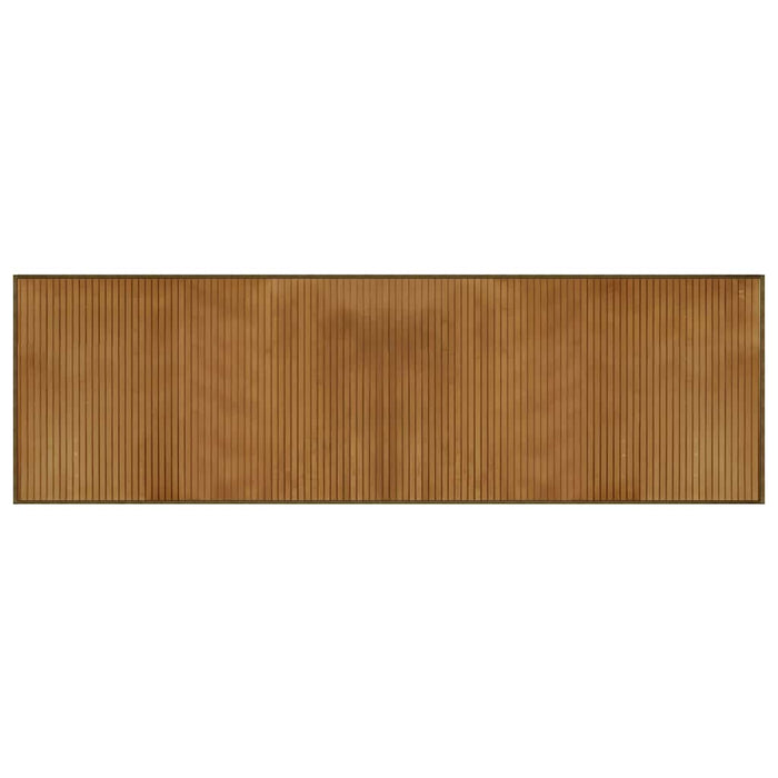 Covor dreptunghiular, maro, 60x200 cm, bambus - WALTI WALTI