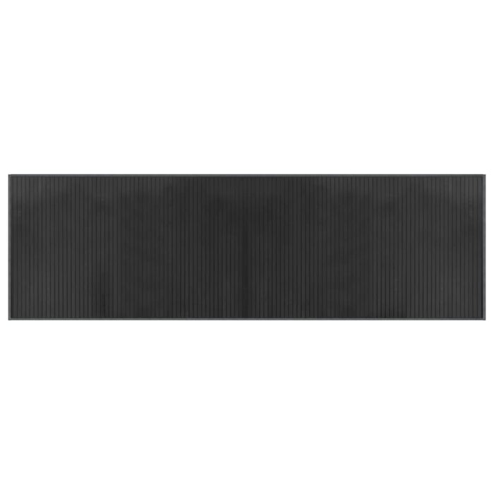Covor dreptunghiular, gri, 60x200 cm, bambus - WALTI WALTI