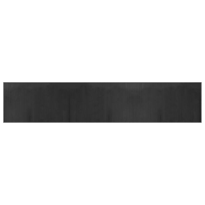 Covor dreptunghiular, gri, 60x300 cm, bambus - WALTI WALTI