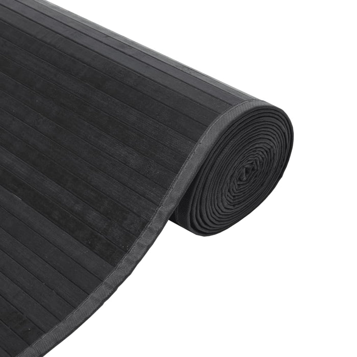Covor dreptunghiular, gri, 60x300 cm, bambus - WALTI WALTI