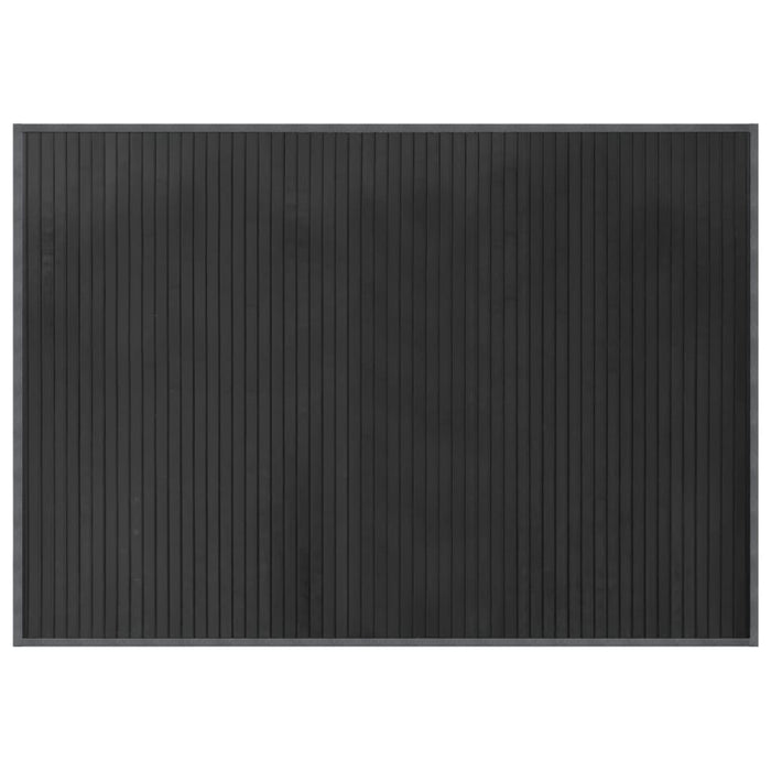 Covor dreptunghiular, gri, 70x100 cm, bambus - WALTI WALTI