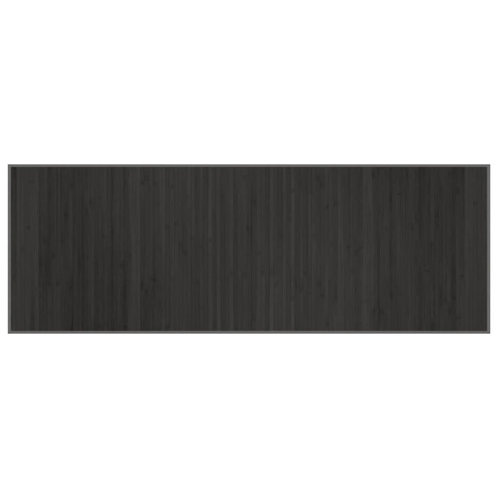 Covor dreptunghiular, gri, 70x200 cm, bambus - WALTI WALTI