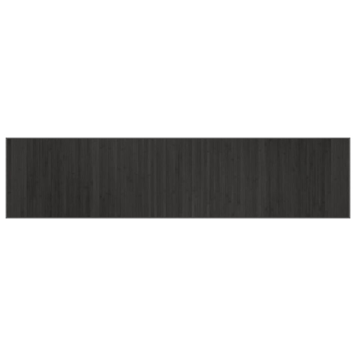 Covor dreptunghiular, gri, 70x300 cm, bambus - WALTI WALTI