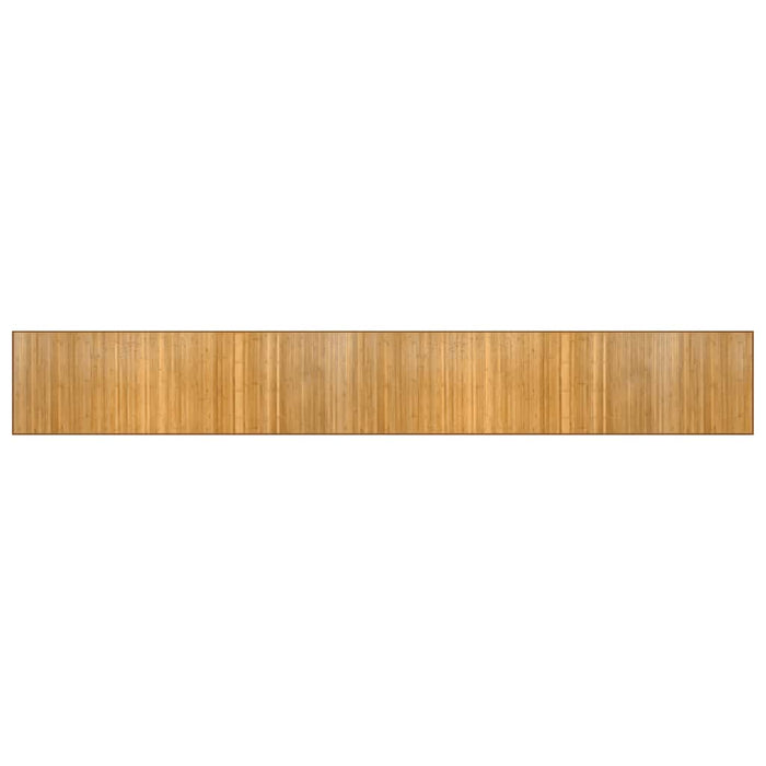 Covor dreptunghiular, natural, 70x500 cm, bambus WALTI