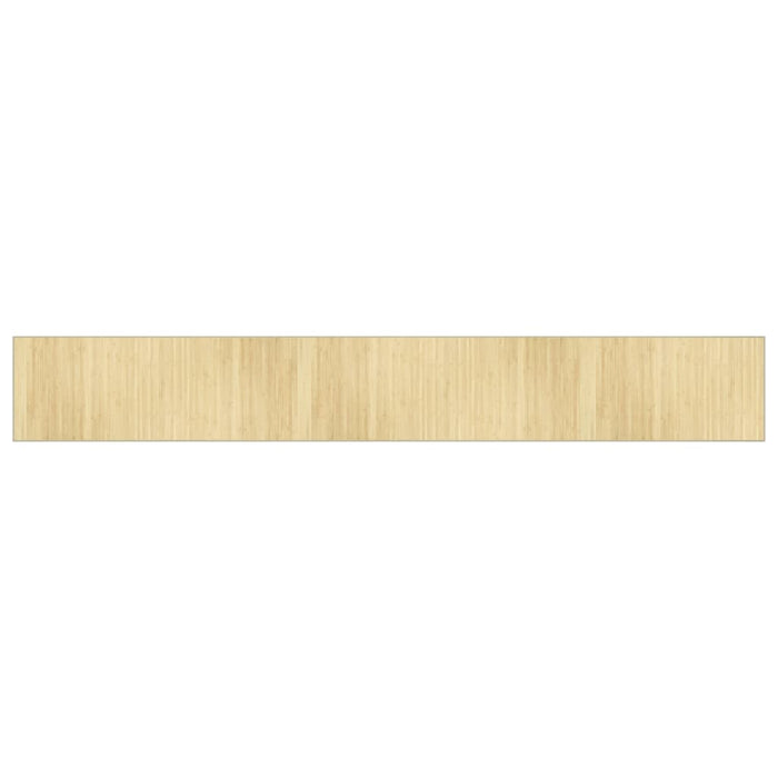 Covor dreptunghiular, natural deschis, 70x500 cm, bambus - WALTI WALTI