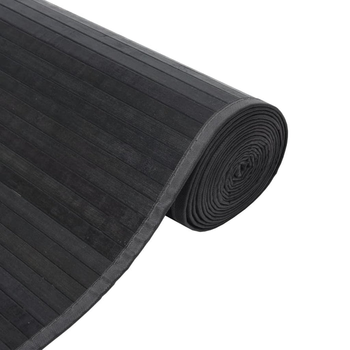 Covor dreptunghiular, gri, 70x500 cm, bambus - WALTI WALTI