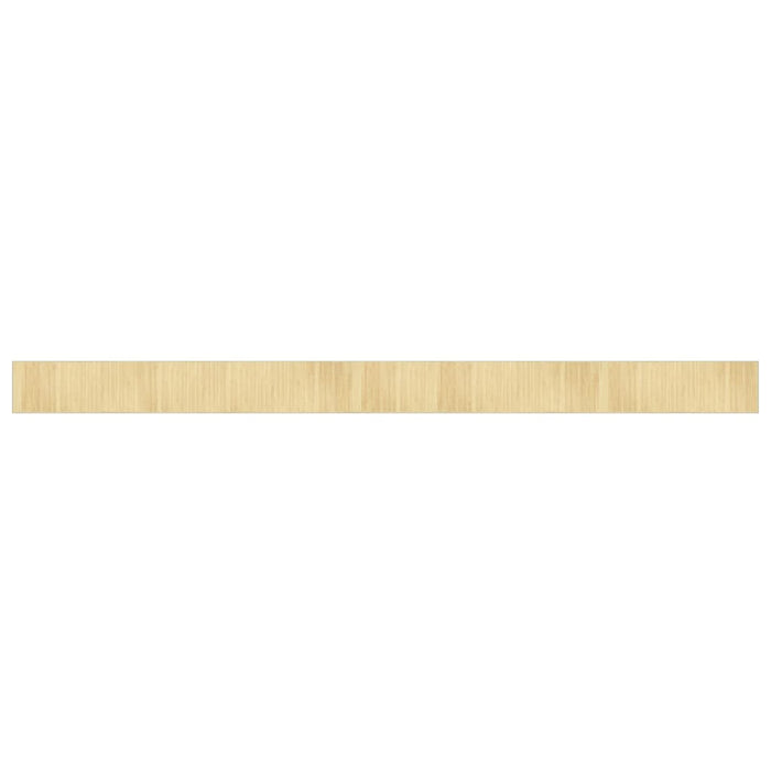 Covor dreptunghiular, natural deschis, 70x1000 cm, bambus - WALTI WALTI