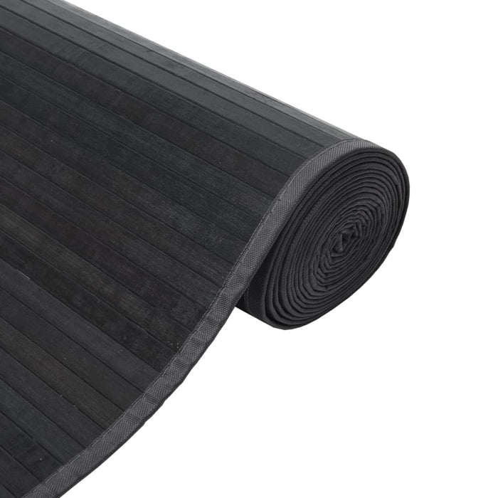 Covor dreptunghiular, gri, 70x1000 cm, bambus - WALTI WALTI