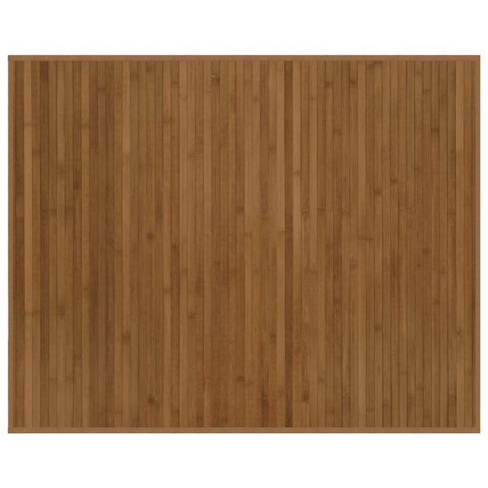 Covor dreptunghiular, maro, 80x100 cm, bambus - WALTI WALTI