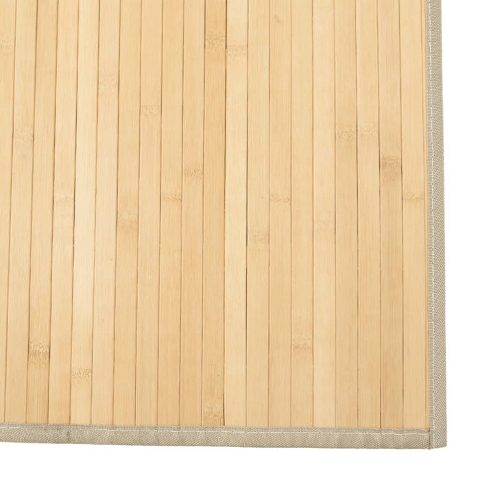 Covor dreptunghiular, natural deschis, 80x100 cm, bambus WALTI