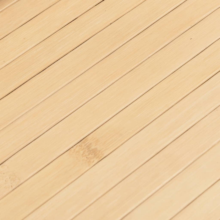 Covor dreptunghiular, natural deschis, 80x100 cm, bambus WALTI