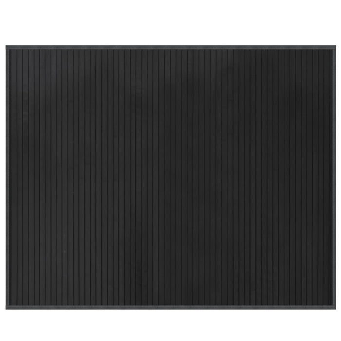Covor dreptunghiular, gri, 80x100 cm, bambus - WALTI WALTI