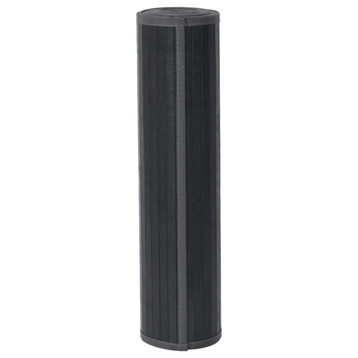 Covor dreptunghiular, gri, 80x100 cm, bambus - WALTI WALTI