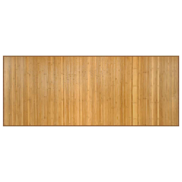 Covor dreptunghiular, natural, 80x200 cm, bambus WALTI