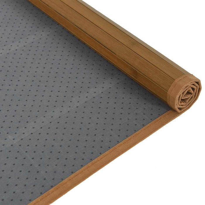 Covor dreptunghiular, maro, 80x200 cm, bambus - WALTI WALTI