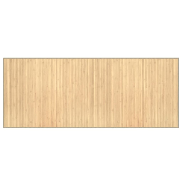 Covor dreptunghiular, natural deschis, 80x200 cm, bambus - WALTI WALTI