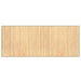 Covor dreptunghiular, natural deschis, 80x200 cm, bambus - WALTI WALTI