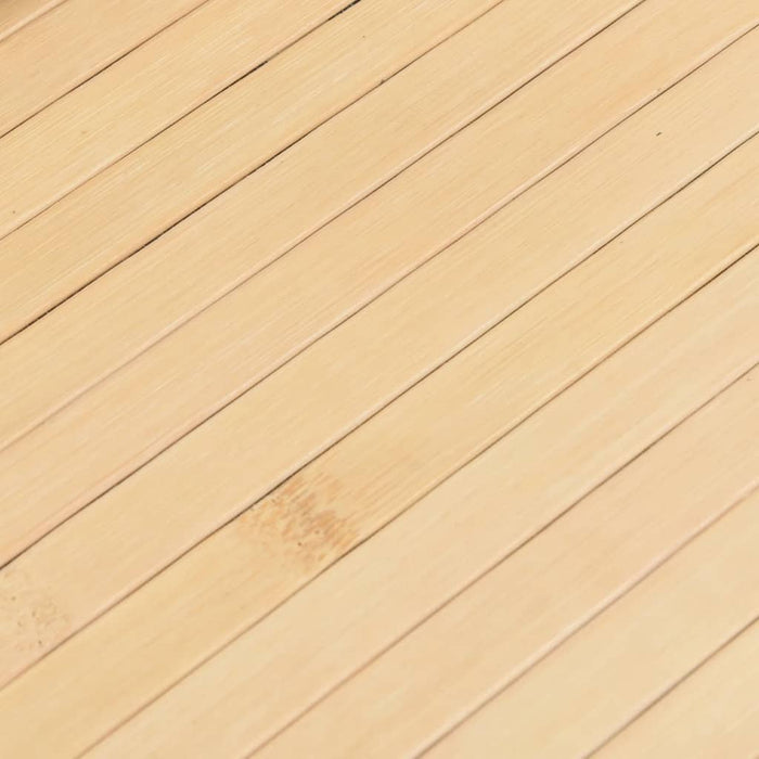 Covor dreptunghiular, natural deschis, 80x200 cm, bambus - WALTI WALTI