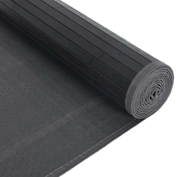 Covor dreptunghiular, gri, 80x200 cm, bambus - WALTI WALTI