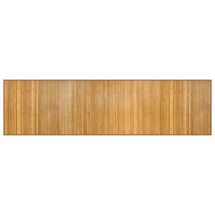 Covor dreptunghiular, natural, 80x300 cm, bambus WALTI