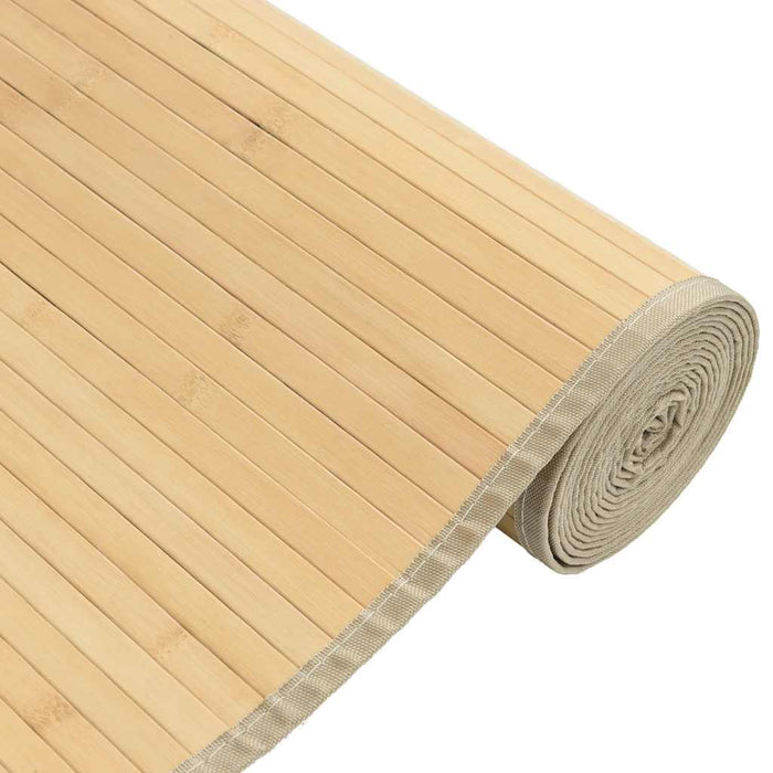 Covor dreptunghiular, natural deschis, 80x300 cm, bambus - WALTI WALTI