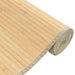 Covor dreptunghiular, natural deschis, 80x300 cm, bambus - WALTI WALTI