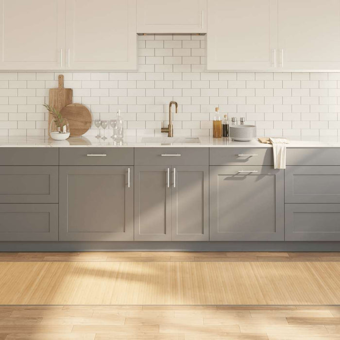 Covor dreptunghiular, natural deschis, 80x300 cm, bambus - WALTI WALTI