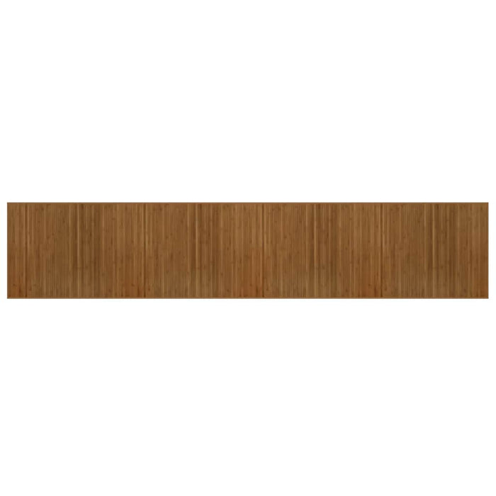 Covor dreptunghiular, maro, 80x400 cm, bambus - WALTI WALTI