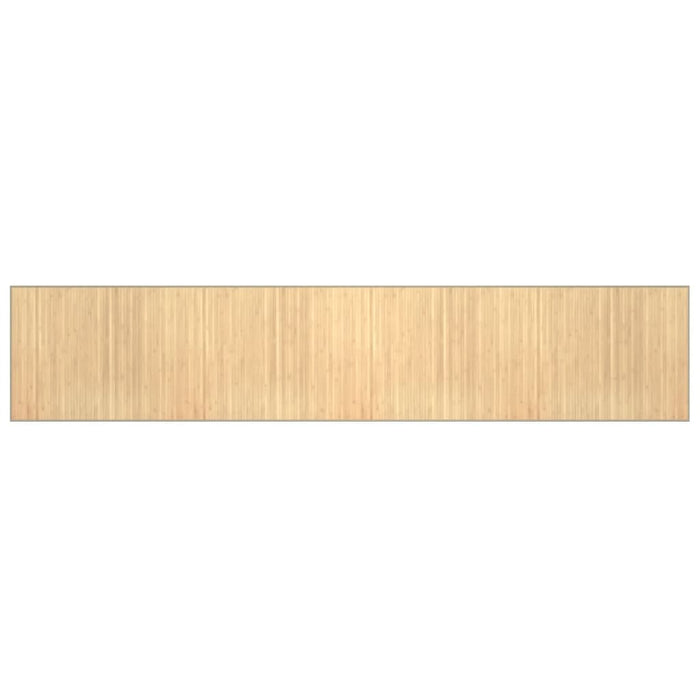 Covor dreptunghiular, natural deschis, 80x400 cm, bambus - WALTI WALTI