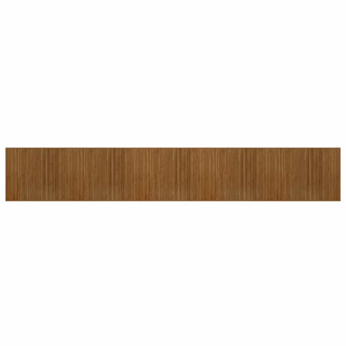 Covor dreptunghiular, maro, 80x1000 cm, bambus - WALTI WALTI
