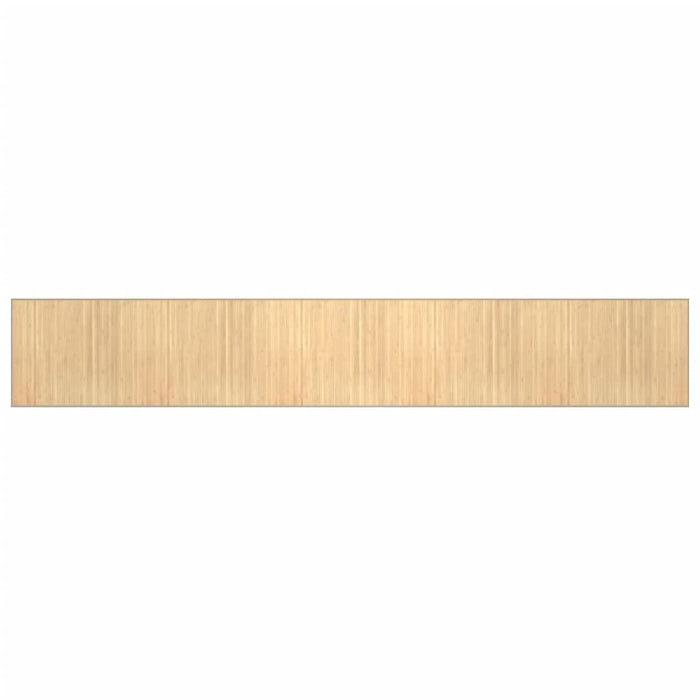Covor dreptunghiular, natural deschis, 80x1000 cm, bambus - WALTI WALTI