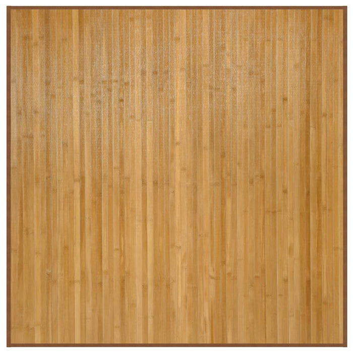 Covor pătrat, natural, 100x100 cm, bambus - WALTI WALTI