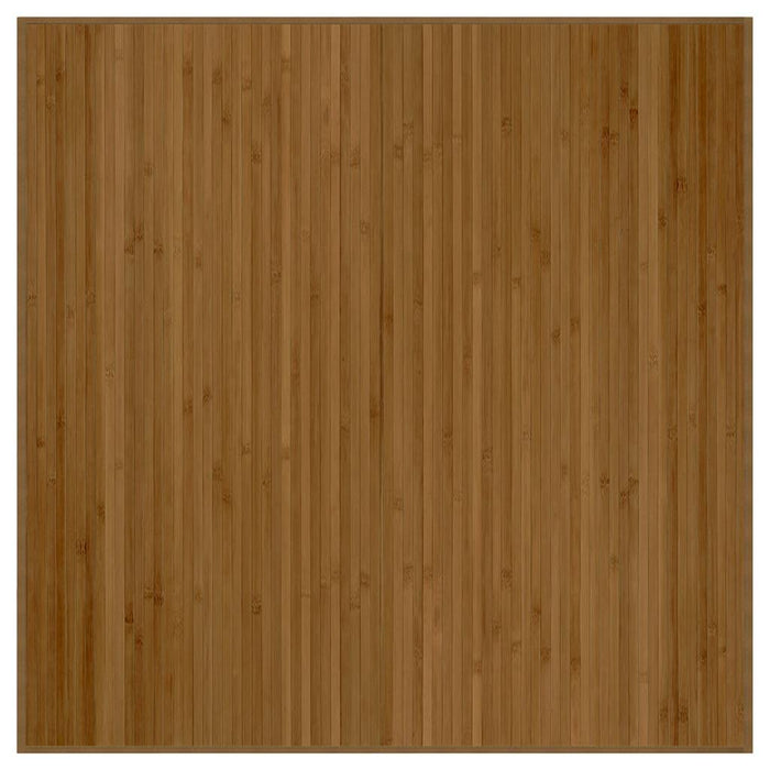 Covor dreptunghiular, maro, 100x100 cm, bambus - WALTI WALTI