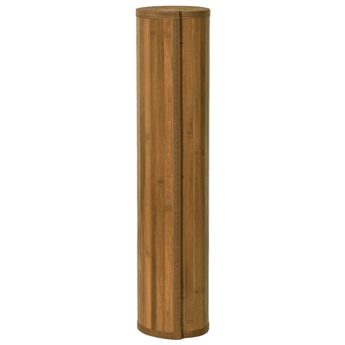 Covor dreptunghiular, maro, 100x100 cm, bambus - WALTI WALTI