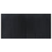 Covor dreptunghiular, negru, 100x200 cm, bambus - WALTI WALTI