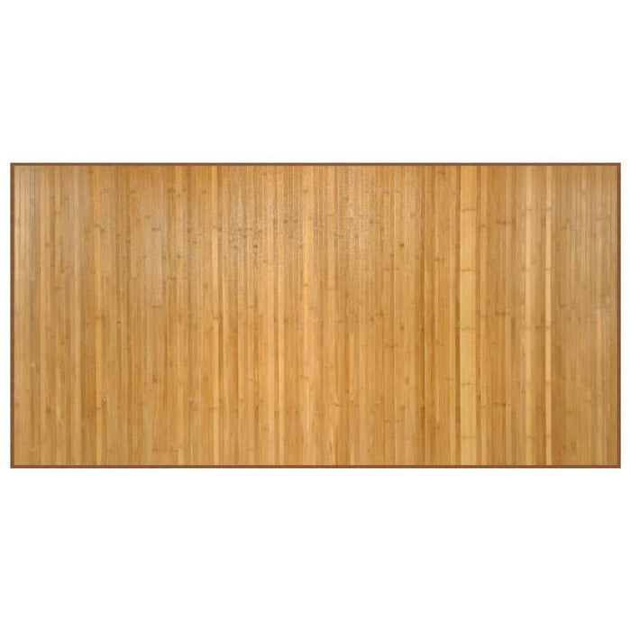 Covor dreptunghiular, natural, 100x200 cm, bambus WALTI