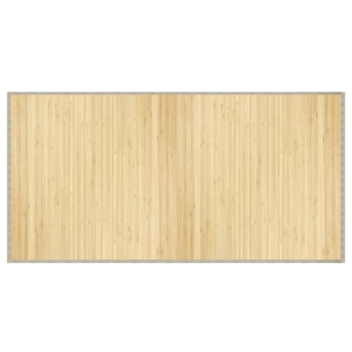 Covor dreptunghiular, natural deschis, 100x200 cm, bambus - WALTI WALTI
